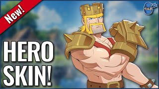 New Anime King Hero Skin  August 2024  Clash of Clans [upl. by Asilanom]