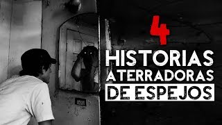 4 Historias ATERRADORAS sobre ESPEJOS │ MundoCreepy │ MaskedMan [upl. by Cony]