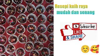 resepi kuih raya mudah dan senang ☺️ [upl. by Ojeillib]