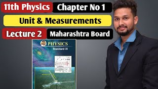 11th Physics  Chapter 1  Unit amp Measurements  Lecture 2  maharashtra board [upl. by Ahsekyw]