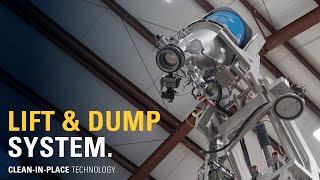 Lift amp Dump System with Integrated CleanInPlace CIP Technology  Material Transfer amp Storage [upl. by Fisch695]