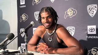 Colorado QB Shedeur Sanders on what went wrong in Eugene [upl. by Kissner]