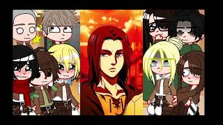 They react to Eren Yeagers videos THIS IS NOT SHIP ERERI IT IS FOR FUNNY [upl. by Asiilanna20]