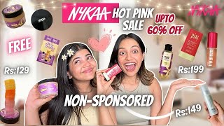 Shopped from Nykaa sale😍❤️NonSponsored  Try on haul🌷 Everything under 1500🌸❤️Yashasvi Rajpoot [upl. by Dnomrej]