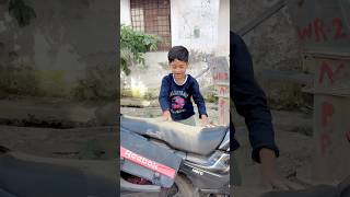 विराज ने पापा की बाइक🏍️गंदी कर दी😱🙏Mohtarma😨wait for end😳Medhansh Production shorts [upl. by Gignac392]