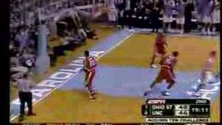 Tyler Hansbrough Dunk on the Bucks  UNC vs osu [upl. by Dias996]