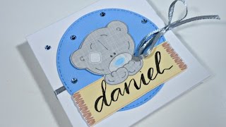 Álbum de bebé con caja  Scrapbooking  Idea regalo Baby Shower o Bautizo [upl. by Dale]