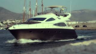 Greek Islands Yacht Charter Sailing Holidays Greece  Aicon 56 Luxury Motor Yacht [upl. by Bodnar]