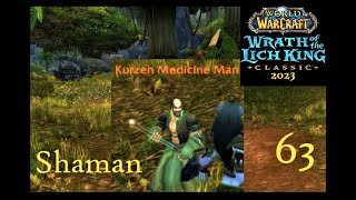 WoW Classic WotLK Shaman 63  Of Cats and Men [upl. by Parks]