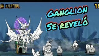 GANGLION EL JEFE FINAL DE MAZTODONTES  THE BATTLE CATS [upl. by Wolk528]