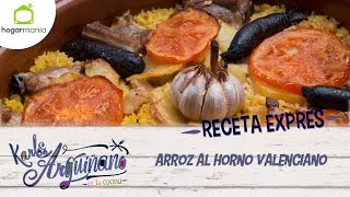 Receta Exprés Arroz al horno valenciano [upl. by Theadora]