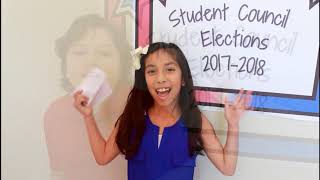 Cornelius Elementary Student Council Elections 20172018 [upl. by Chrystel266]