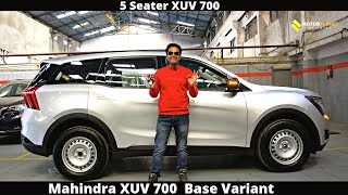 Mahindra XUV 700 Base MX diesel  Rs 1299 lakh  Best 5 Seater SUV [upl. by Anam]