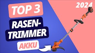 Der BESTE AKKU RASENTRIMMER 2024  TOP 3 Rasentrimmer mit Akku im VERGLEICH [upl. by Yrdnal579]