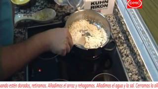 Receta de arroz blanco en olla Kuhn Rikon [upl. by Oninotna534]