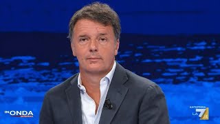 Matteo Renzi ospite a In Onda  6082024 [upl. by Akirehc]