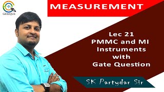 Lec 21 PMMC and MI Instruments full concept [upl. by Mide]