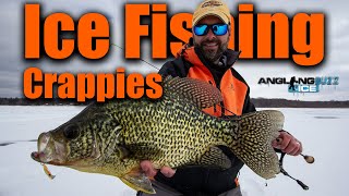 AnglingBuzz Ice Show 3 Ice Fishing Crappies [upl. by Nylrebma]