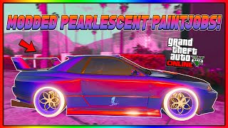 EASY MODDED PEARLESCENT PAINTJOB ON ANY CAR IN GTA 5 ONLINE SOLO Matte Pearlescent Glitch 159 [upl. by Sandeep]