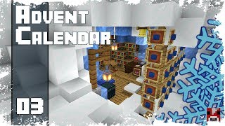 Minecraft Timelapse Advent Calendar  03  WIZARDS CAVE [upl. by Arber]