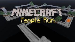 Minecraft  Temple Run Cracked Mini Game Server 19 247 [upl. by Amerd153]