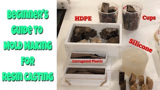 Make Molds for Resin Casting  Beginners Guide  Easy Mold Making [upl. by Yarrum]