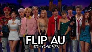 「 FLINCH AU  BLACKPINK X BTS  BLACKBANGTAN 」 [upl. by Seabrook896]