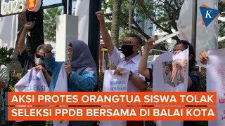 Orangtua Siswa Protes ke Pemprov DKI Kuota PPDB Bersama Terlalu Sedikit [upl. by Fancie]