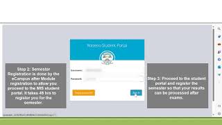 ecampus Module Registration video [upl. by Amimej204]