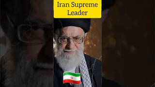 Iran supreme leader Iran vs Israel war iran iranisraelwar ytshorts youtube warzone viralvideo [upl. by Ardnic]