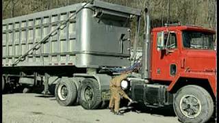 Highway Haulage Truck Inspection Conducted by MSHA Inspector [upl. by Ailemak]