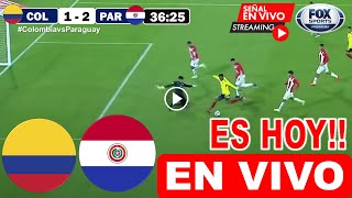 Colombia vs Paraguay en vivo donde ver a que hora juega Colombia Paraguay Eliminatoria Conmebol 2023 [upl. by Aynekal648]