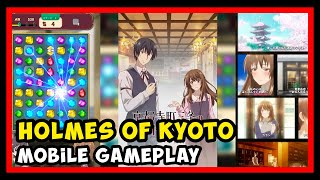 Kyoto Teramachi Sanjou no Holmes The Puzzle Case File 京都寺町三条のホームズ～パズル事件簿～ Mobile Gameplay [upl. by Lennaj]