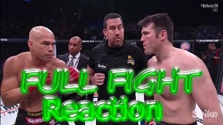 BELLATOR MMA 170 Tito Ortiz Vs Chael Sonnen Full Fight Reaction [upl. by Nueovas]