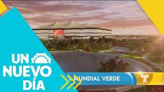 ¡Comenzaron los preparativos para el mundial de Qatar  Un Nuevo Día  Telemundo [upl. by Annauqaj410]