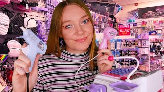 ASMR Claire’s Checkout  Ear Piercing RP Whispered [upl. by Eijneb503]