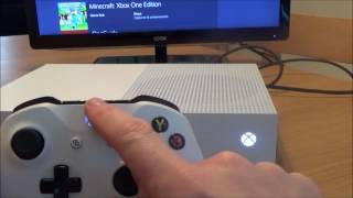 How to Connect a wireless Controller to your Xbox One S console [upl. by Alim623]