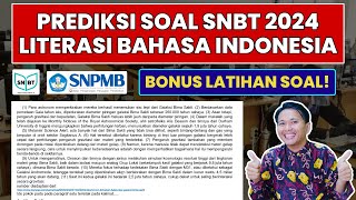 PREDIKSI SOAL TPS UTBK SNBT 2024 LITERASI BAHASA INDONESIA [upl. by Cela]