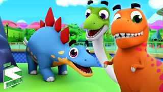 Canzone dei Dinosauri  Altri Video in età Prescolare per Bambini [upl. by Encrata]