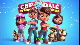 Chip n Dale Rescue Rangers Theme Song Nursery Kids Song with Lyrics [upl. by Eirelav]