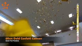 60cm Gold Confetti Cannon [upl. by Lillian449]