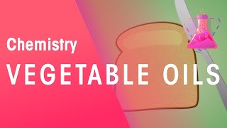 How To Harden Vegetable Oils Through Hydrogenation  Organic Chemistry  Chemistry  FuseSchool [upl. by Nired521]