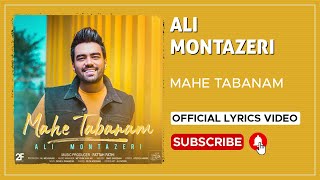 Ali Montazeri  Mahe Tabanam I Lyrics Video  علی منتظری  ماه تابانم [upl. by Eolanda]