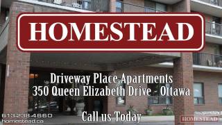 Driveway Place Apartments  350 Queen Elizabeth Drive Ottawa [upl. by Shermy]