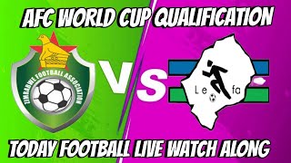 Zimbabwe vs Lesotho  Fifa World Cup Qualification  Today Football Zim fc vs Les Fc [upl. by Enial]