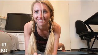 FULL BODY WORKOUT AT HOME WITHOUT EQUIPMENT AND WITHOUT CELLULITE  STRETCHING with Irina Kovych [upl. by Christean533]