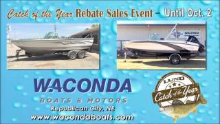 Waconda Boats PRE 2017CatchYearREPC 15 [upl. by Atinahc]