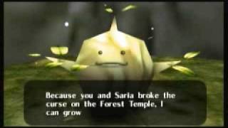 Lets Play Ocarina Of Time Pt 39 Saria Spills Her Guts 2 [upl. by Eelorac]