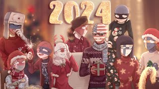 2024 Happy New Year amp Merry Christmas CountryHumans 𝐀𝐔 [upl. by Sayles]