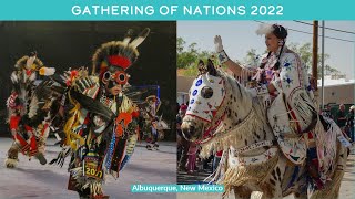 Gathering of Nations PowWow  2022 Highlights [upl. by Wylie]